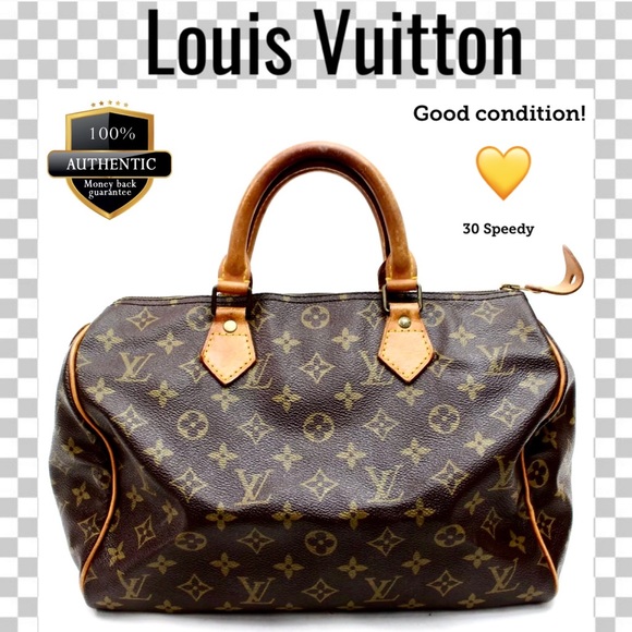 Louis Vuitton Handbags - 💯Louis Vuitton satchel bag speedy 30 monogram bag
